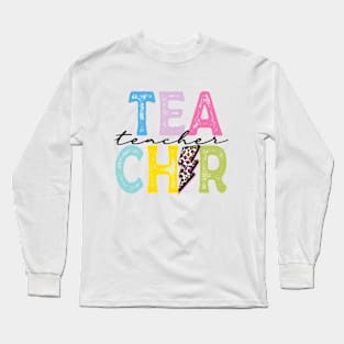 Teacher Back to School Shirt Long Sleeve T-Shirt